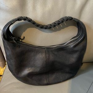Small Black Leather Purse